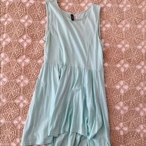 H&M Divided Turquoise Dress